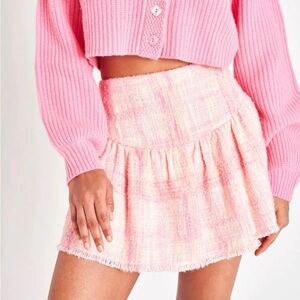 LoveShackFancy Lively Skirt Pastel Peony